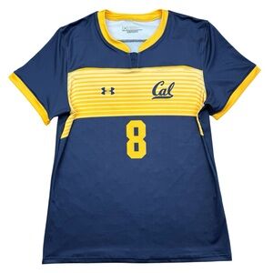 Women’s Under Armour California Cal Golden Bears NCAA ACC Soccer Jersey size M